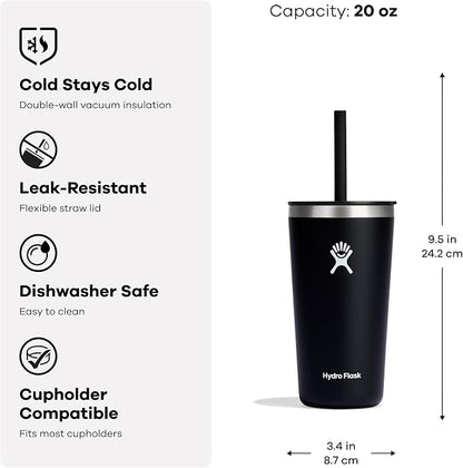 Hydro Flask 20 Oz All Around Tumbler Straw Lid Trillium - Image 3