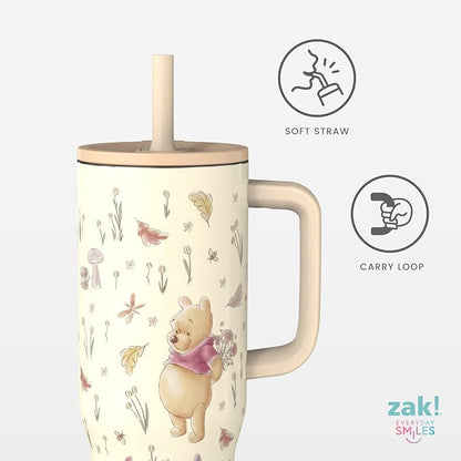 Zak Designs Winnie the Pooh 30oz Spill-Proof Insulated Travel Tumbler | BPA Free - Image 4