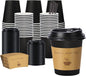 Lamosi 100 Pack 10 oz Coffee Cups, Disposable To Go Paper Cups by BuyNow