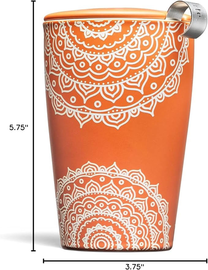 Tea Forte Double-Walled Ceramic Kati Cup, 12 oz | Insulated Ceramic - Image 8
