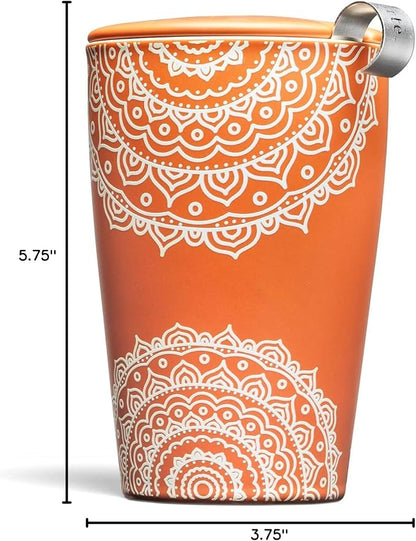 Tea Forte Double-Walled Ceramic Kati Cup, 12 oz | Insulated Ceramic - Image 8