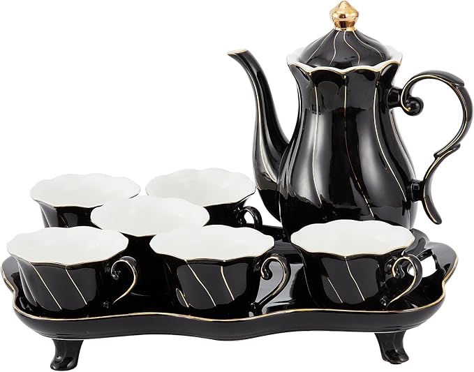 DUJUST 14 pcs Tea Set of 6 by DUJUST
