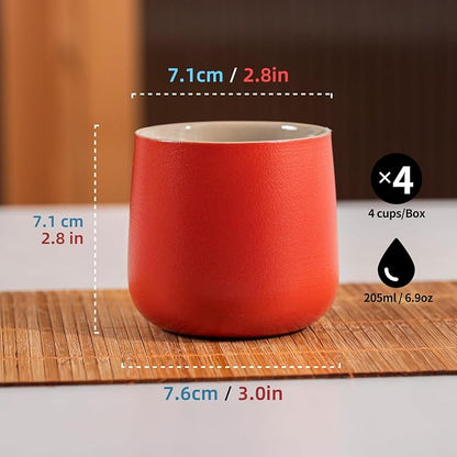 TEANAGOO Japanese Tea Cup, 7.2Oz / 205 ml, Japansese Cups, Chinese Tea Cups - Image 2