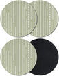 Sage Green Coasters Set of 4, Absorbent Coasters by Unknown