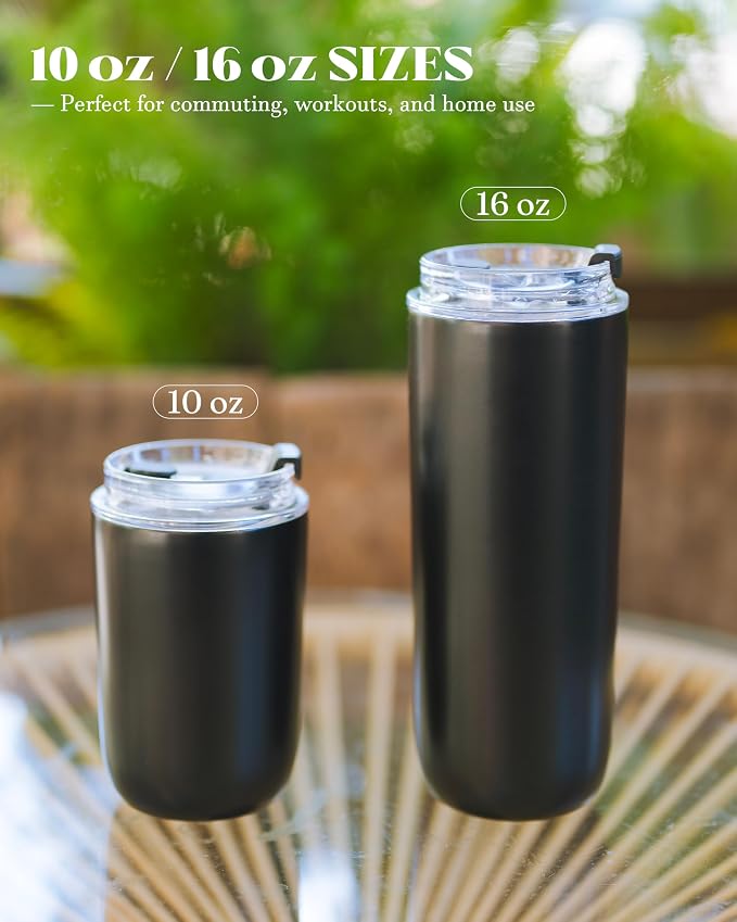 10 oz Insulated Coffee Tumblers, Travel Coffee Tumblers - Image 6