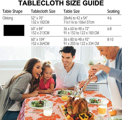 Thanksgiving Tablecloth 60 × 104 Inch - Image 2