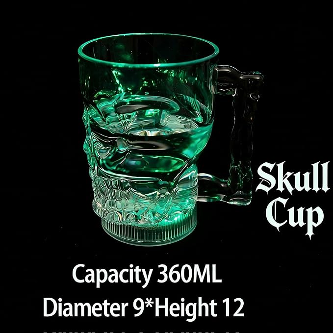 Flash Light Up Cups Glowing LED Beer Wine Whisky Liquor Crystal Glasses Tumbler - Image 2