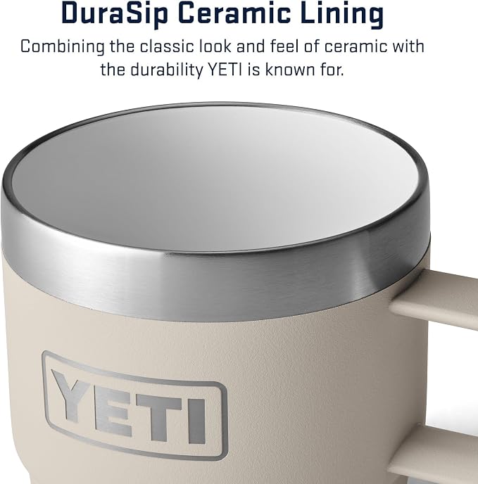 YETI Rambler 6 oz Stackable Mug, Stainless Steel, Vacuum Insulated - Image 3