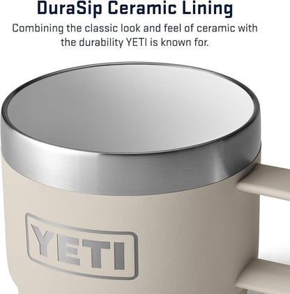 YETI Rambler 6 oz Stackable Mug, Stainless Steel, Vacuum Insulated - Image 3