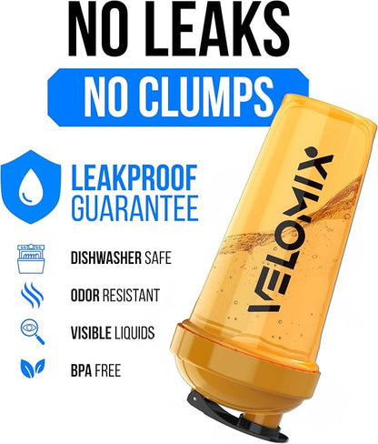 VELOMIX 2 Pack 28oz Protein Shaker Bottle - Image 3