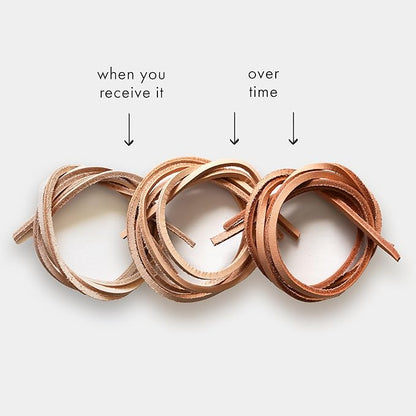 Keyaiira Genuine Leather Minimalist Leather Napkin Rings – Stylish Natural Napkin Holders for Dining & Serving, Perfect for Everyday Tables, Restaurants Gatherings