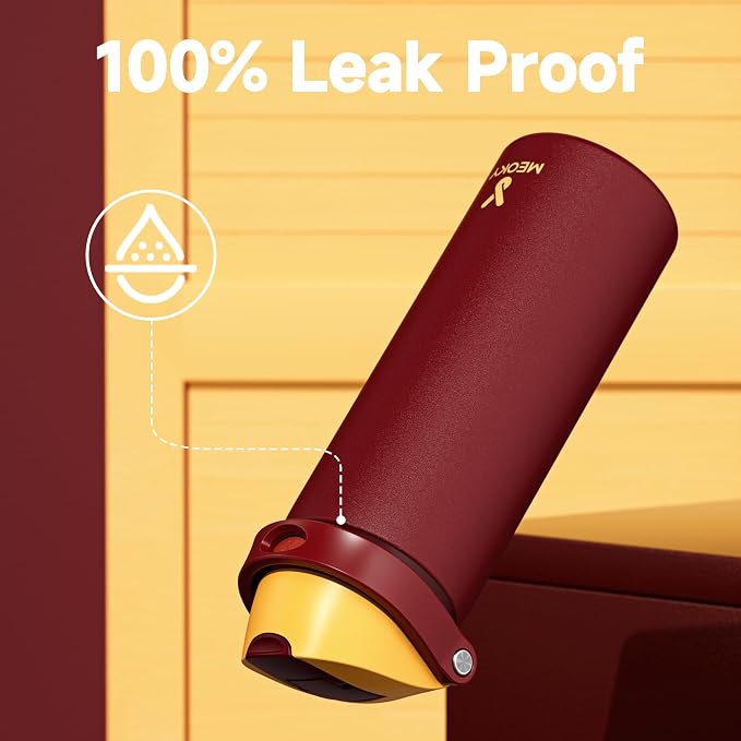24 oz Insulated Water Bottle for Women: Meoky Stainless Steel Water Bottle - Image 5