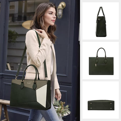 LOVEVOOK Laptop Tote Bag for Women Work Travel, Stylish Teacher Bag Purse - Image 7