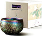 Jianzhan Ceramic Tea Cup with Peacock Glaze, 6.5 oz | Chinese Style, by CmengAo