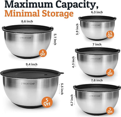 Stainless Steel Mixing Bowls - Image 3