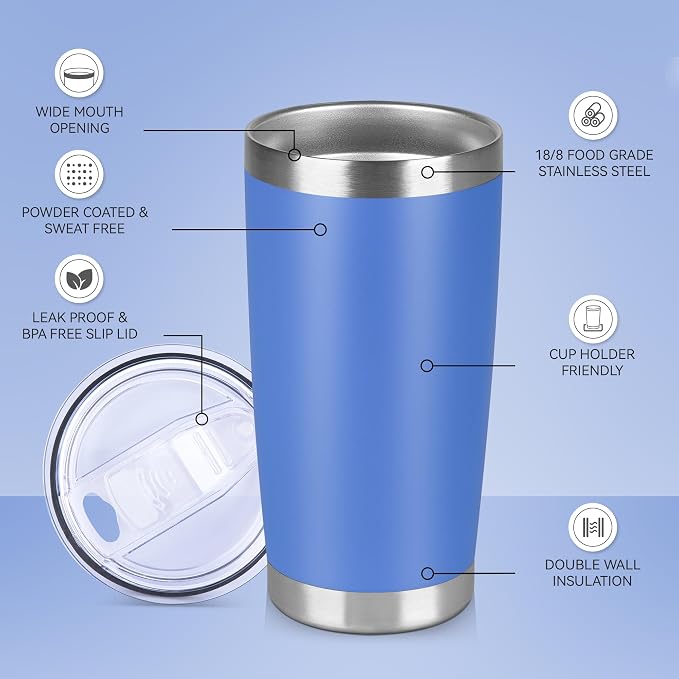 20 oz Tumbler Stainless Steel Tumblers Bulk - Image 2