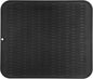 Silicone Dish Drying Mat for Multiple Usage,Easy clean,Eco-friendly,Heat-resistant Silicone Mat for Kitchen Counter or Sink,Refrigerator or Drawer Liner Black 2XL 24 inches x 18 inches