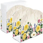 Sunflower Decor Napkin Holder for Table, 2 Pack 5"x5" Spring Paper Holder for Kitchen, Party, Dining Restaurant, Bar Summer Rustic Cocktail Paper Napkin Dispenser for Table Decoration Gift