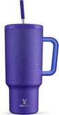 Meoky 40oz Tumbler with Handle, Leak-proof Lid and Straw, Insulated Coffee Mug by MEOKY