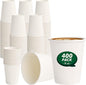 8 oz Coffee Cups 400 Pack, Disposable Hot Paper Cups | Leak-proof, Thickened by CELLURA