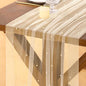 Pearl Table Runner Summer Tulle Gauze Sheer Wedding Party Home Decor | Beige by Socomi