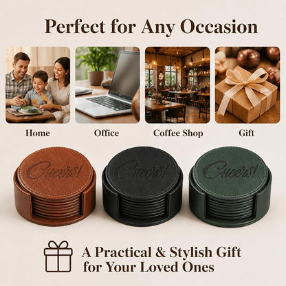 Coasters for Drinks Set of 6 - Image 7