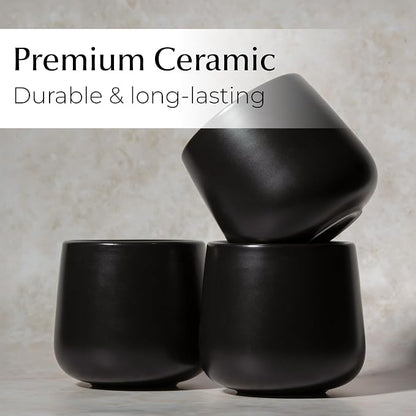MIAMIO - Ceramic Cup Set of 4, Coffee Mugs - Nami | Coffee Cup Set / Ceramic - Image 5