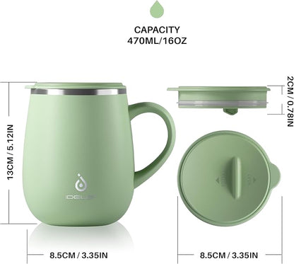 Ideus 16 oz Insulated Coffee Mug - Image 5
