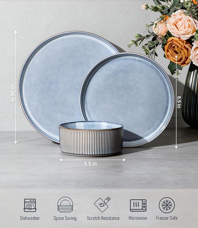 GBHOME Stoneware Dinnerware Sets - Image 9