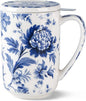 AmorArc Tea Cup With Infuser and Lid, 18oz Loose Leaf Tea Mug With Steeper | by AmorArc