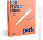 Perk Heavy‑Weight Plastic Forks, Parties & Desserts by Perk