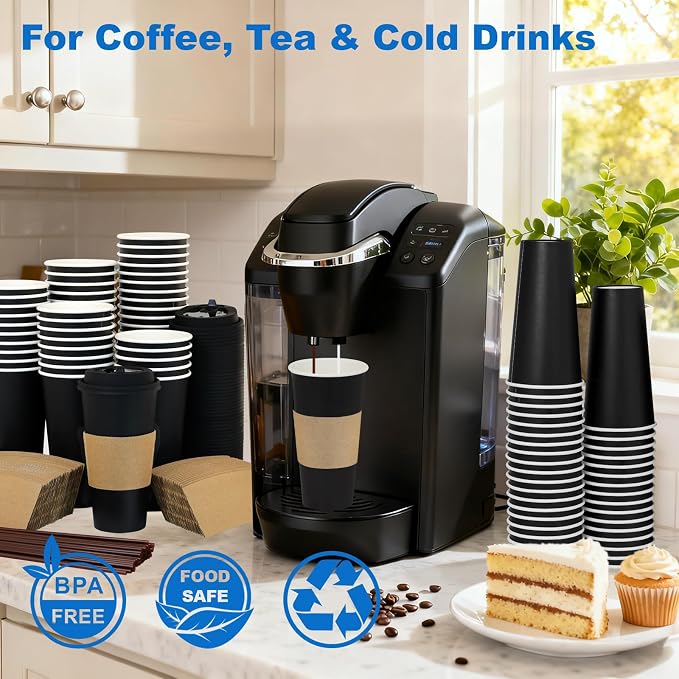 20 oz 500 Pack Coffee Cups - Image 2