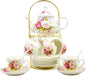 20-Pieces Porcelain Bone china Tea Sets, Tea Gift Sets by TATSUMI