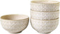 26 Oz Cereal Bowls Set of 4, 6 inch Ceramic Soup Bowl by FEENMAICeramicHome