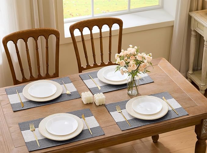 Wracra Linen Placemats Set of 6 - Image 7