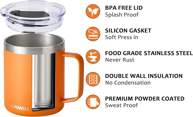 SUNWILL Insulated Coffee Mug - Image 2