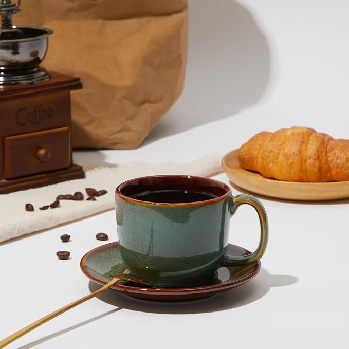 Pokini Stoneware Coffee Cups - Image 6
