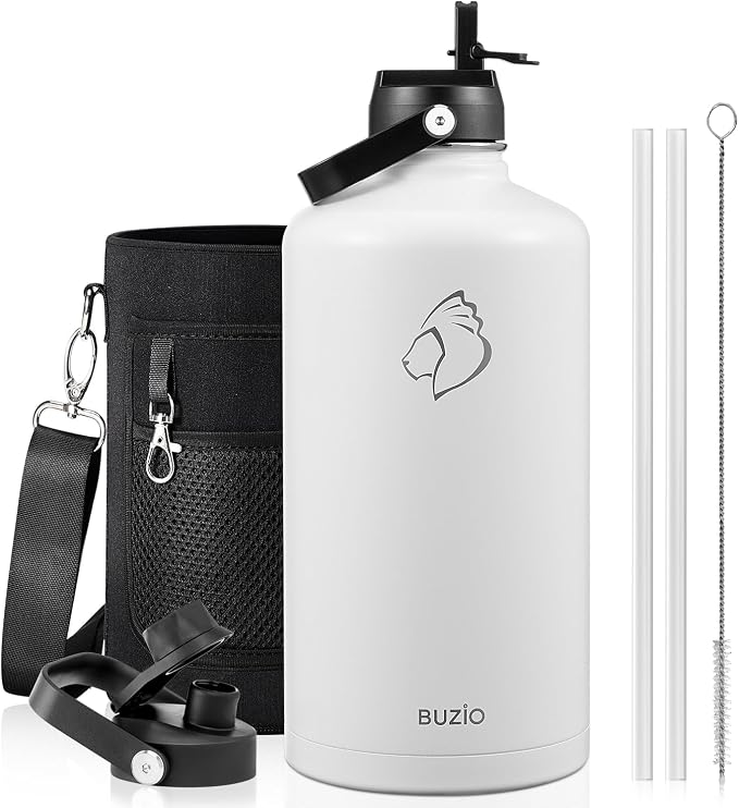 BUZIO 1 Gallon Water Bottle Insulated by BUZIO