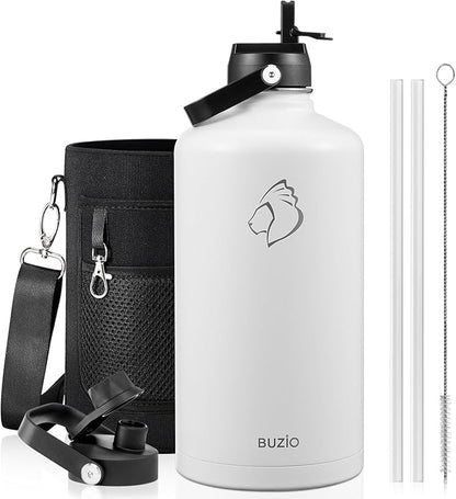 BUZIO 1 Gallon Water Bottle Insulated by BUZIO