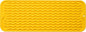Silicone Dish Drying Mat for Multiple Usage,Easy clean,Eco-friendly,Heat-resistant Silicone Mat for Kitchen Counter,Sink,Bar,Bottle,or Cup Yellow M 17 inches x 6 inches