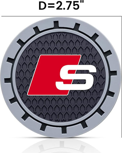 Car Cup Holder Coaster for Audi S Line S1 S2 S3 S4 S5 S6 S7 S8 SQ2 SQ5 SQ7 SQ8 - Image 2