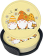 6 Pcs Leather Coasters for Drinks by Famame