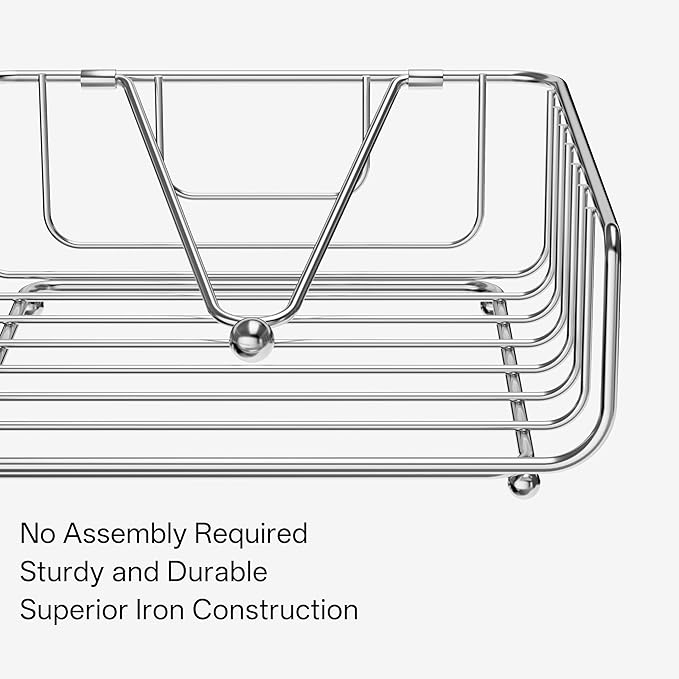 Napkin Holder for Table with Weighted Arm, Dinner Metal Flat Napkin Holders for - Image 5