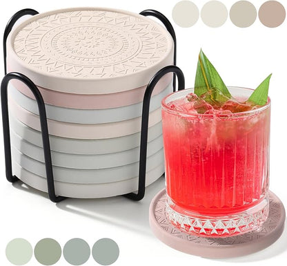 Photect Diatomaceous Earth Coasters Set by Photect