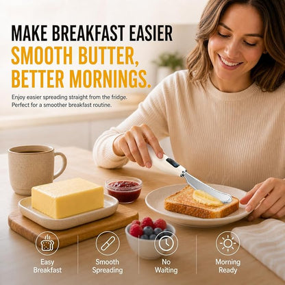 Heated Butter Knife with Digital Display 2026 Upgrade, Food-Grade Stainless - Image 5