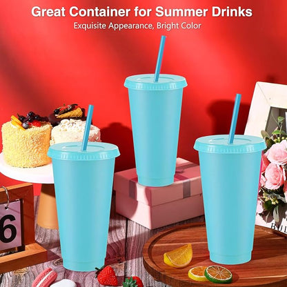 Amyhill 12 Pcs Reusable Plastic Cup - Image 4