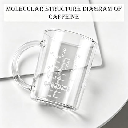 GLASKEY Caffeine Beaker Mug, 16 oz Anti-Dripping Borosilicate Caffeine Mug - Image 8
