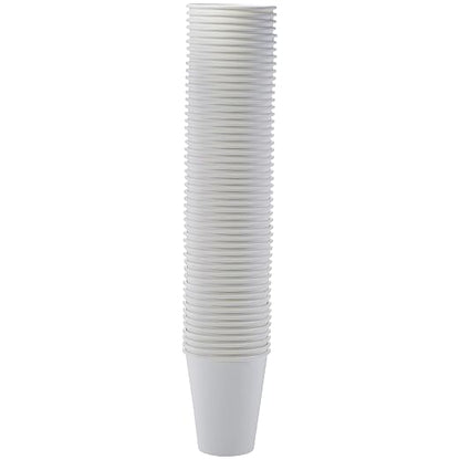 Amazon Basics Disposable Compostable Paper Coffee Cups - Image 2