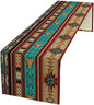 Aztec Table Runner, Ethnic Style Design Geometric Table Runners Dresser Scarves by SXXLDNG