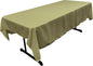 LA Linen Polyester Poplin Washable Rectangular Tablecloth, Stain and Wrinkle Resistant Table Cover 60x90, Fabric Table Cloth for Dinning, Kitchen, Party, Holiday 60 by 90-Inch, Sage Dark